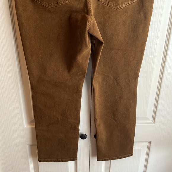 NWT Good American Bronze Cropped Denim - Picture 6 of 7